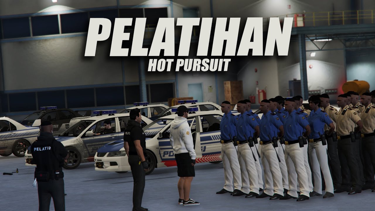 SKILL MENGEMUDI KU DI PERTARUHKAN !! PELATIHAN HOT PURSUIT !! - GTA 5 ROLEPLAY