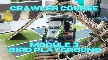 My Modular Mini Crawler Course - The Bird Playground Review (Video #11)
