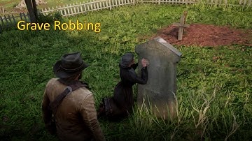 Red Dead Redemption 2: Grave Robbing