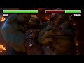 Hulk vs thanos with healthbars  opening scene   avengers infinity war