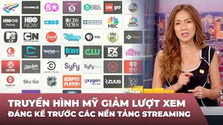 Cà Phê Sáng Cuối Tuần P1 (08-20-23) Truyền hình Mỹ giảm đáng kể trước các nền tảng streaming