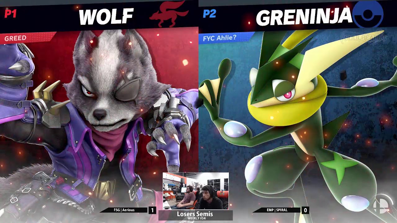 FSG | Aerious (Wolf) vs. EMP | RS4TS | SPIRAL (Greninja) - Losers Semis ...