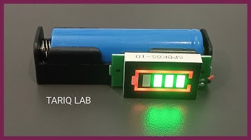 How to make an 18650 battery tester