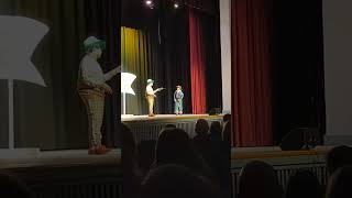 Matilda Jr production from Chelmsford s Drama Club Mechanic scene Eva