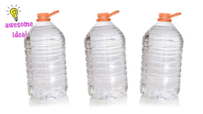 5 WONDERFUL WAYS FOR BIG PLASTIC BOTTLES IDEAS THAT YOU CAN MAKE