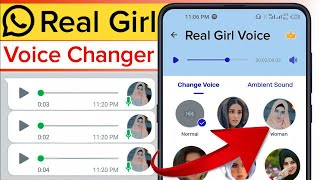 Male To Famele Voice Changer || Real Girl Voice Changer || 100 Working screenshot 5