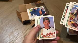 1991 Upper Deck Baseball Final Edition Set Break!!! Check who was in side!!!