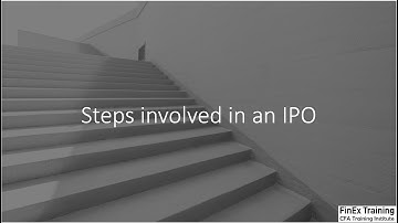 IPO process steps