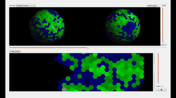 Lazy Hex Grid on a Sphere