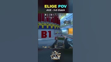 ELIGE Ace - 1v3 Clutch | ESL Challenger Jönköping 2024 #cs2 #shorts