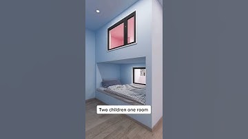 Moderen Children Room Convert 1 room into 2 rooms amazing Furniture Work