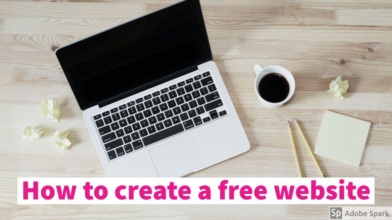 How to create a free website - YouTube