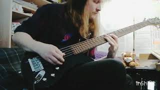 Crazy Cat Helloween bass guitar cover
