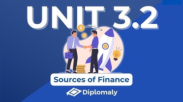 Unit 3.2: Sources of Finance - IB Business Management