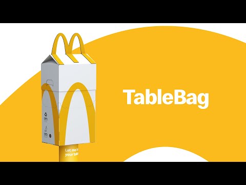 TableBag. Il packaging che crea un tavolo, dove un tavolo non c'è.