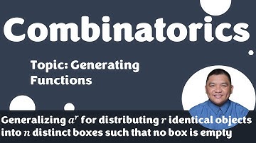 Generalizing 𝒂_𝒓 for distributing 𝒓 identical objects into 𝒏 distinct boxes such that nobox is empty