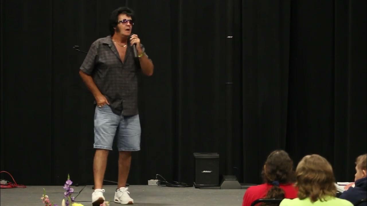 Robert Keefer sings Lead me Guide Me Elvis week 2022 YouTube