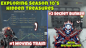 CODM KRAI Map | Train & Secret Bunker Missions | Season 10 | Gameplay #codm