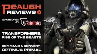 Video Review: Transformers Rise of the Beasts - Command and Convert Animatronic OPTIMUS PRIMAL