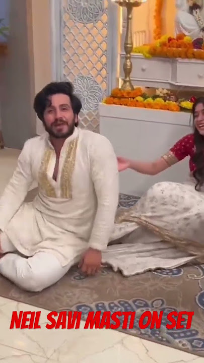 Ghum Savi & Neil masti Bts#viralvideo#bhavikasharma#paramsingh#funny#ghkkpm#ghumhaikisikeypyaarmeiin