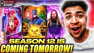 WWE SUPERCARD SEASON 12 DROPS TOMORROW!! HUGE INFO!!