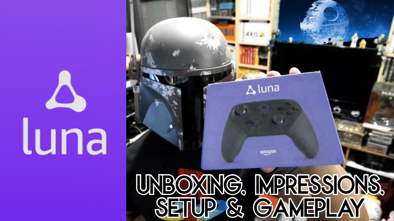 Luna: Unboxing del mando, configuración y pruebas 