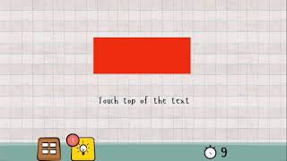 Logic Master 1 - Mind Twist Level 208 Solution | Touch top of the text screenshot 2