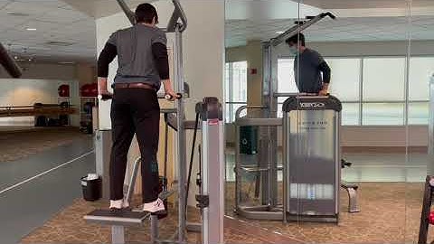 Loyola Machine Video - Cybex Assisted Pullup and Dip
