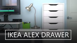 IKEA ALEX 9 Drawer Cabinet How To Assemble Guide