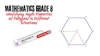 Mathematics Grade 8: Identifying Angle Properties of Polygons in Different Situations
