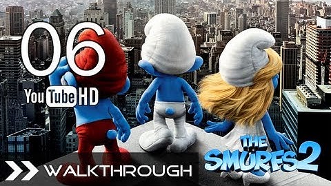 The Smurfs 2 The Video Game Walkthrough Gameplay - Part 6 (New York - Level 1 to 3) HD 1080p