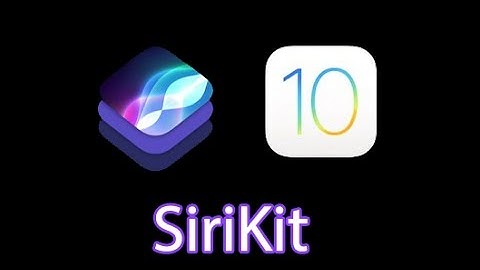 How to create SiriKit in Xcode 8?