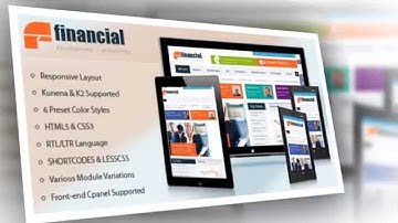 SJ Financial - Responsive Joomla Template for Financial News - Video ServerThemes.Net