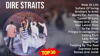 D i r e S t r a i t s MIX Best Songs, Grandes Exitos ~ 1970s Music ~ Top Rock & Roll,  Music