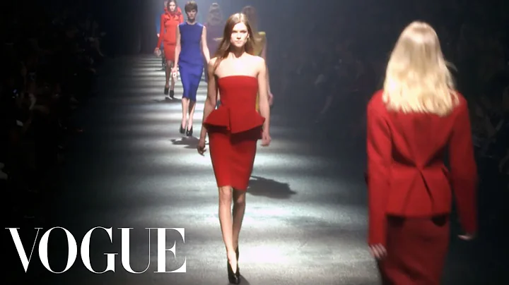 Lanvin Ready to Wear 2012 Vogue Fashion Week Runway Show