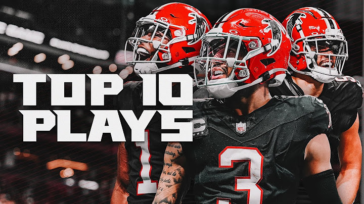 Top 10 plays of 2024 | Highlights | Atlanta Falcons