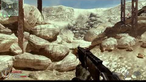 Modern Warfare 2  - Tactical Nuke 11 - Afghan/Team Deathmatch - Naked M4A1 - 33/1/4