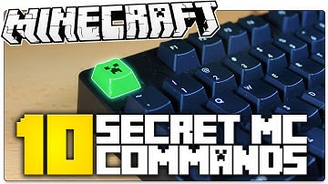 10 Secret Minecraft Commands You Might Not Know About! (Minecraft Facts / Trivia)