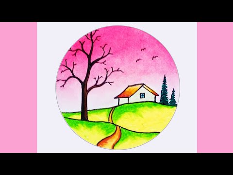 How to draw autumn season scenery | step by step drawing | pencil drawing | autumn  drawing | Drawing scenery, Beautiful scenery drawing, Landscape pencil  drawings