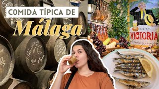 Probando COMIDA TÍPICA (y barata) en MÁLAGA, España