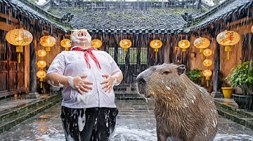 Capy cùng anh Hùng Trọc giúp bà tiết kiệm nước và cái kết #capybara