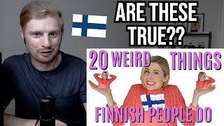 Reaction To 20 Weird Things Finnish People Do