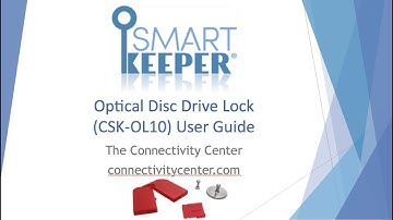 Optical Disk Drive Lock, Fiber Optic  Port Blocker: Block ODD Access with SMART KEEPER Technology