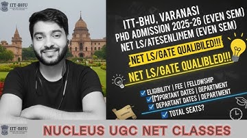 IIT (BHU) Varanasi PhD Admission 2025-26 | Apply Now! 