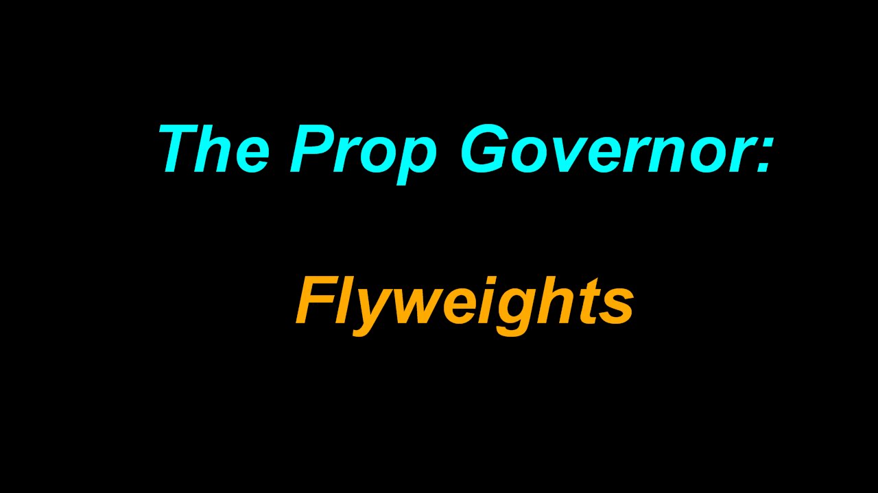 The Prop Governor Flyweights YouTube