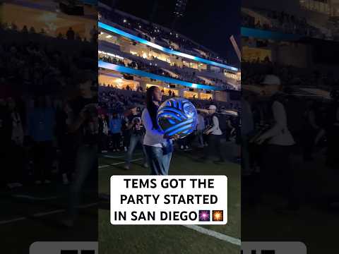 Big Tems energy at @SanDiegoFC 🔥