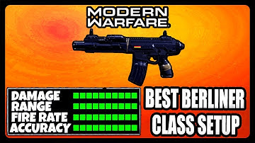 NEW OVERPOWERED KILO 141 "BERLINER" CLASS SETUP IN MODERN WARFARE! BEST KILO 141 CLASS SETUP!