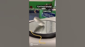 Euler’s disc - spins for ages!