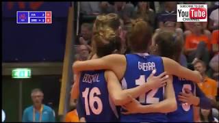 Italy vs Serbia VNL 2018  W - Full Match Highlights - HD