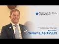 Interview Video Series “Passing on the Story, to the Future”【Ambassador William E.GRAYSON】